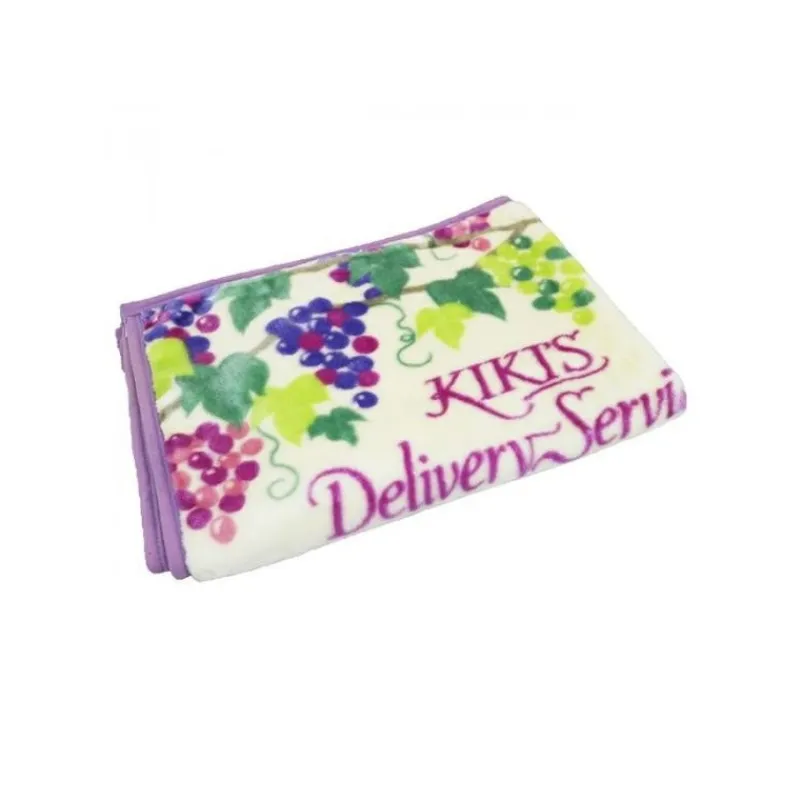 Linge De Maison|Maison Ghibli Plaid Jiji grappes de raisin 70x100 cm - Kiki la petite sorcière