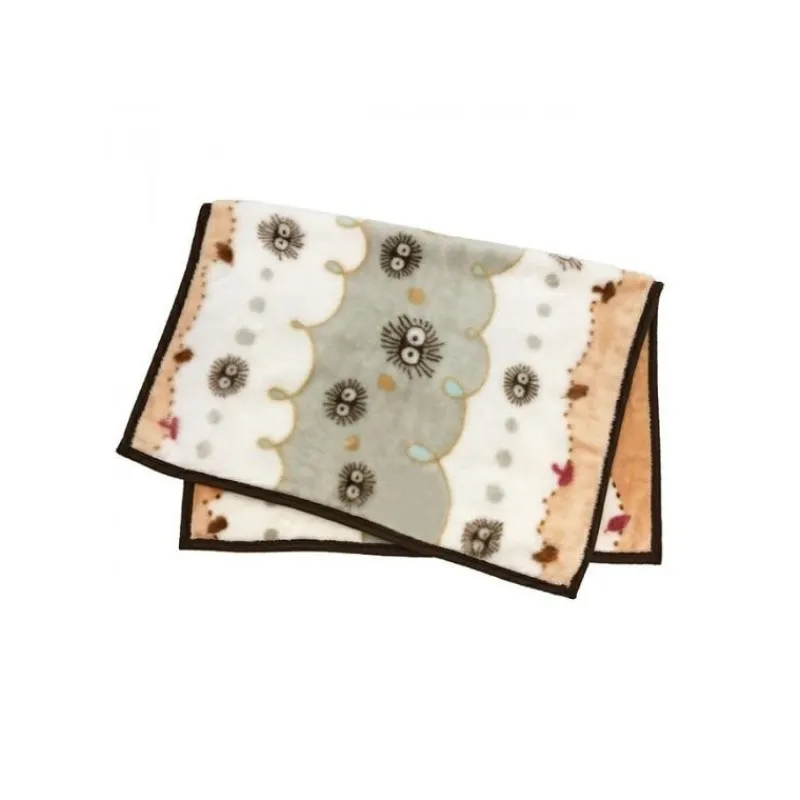 Linge De Maison|Maison Ghibli Plaid Noiraude 70x100 cm - Mon Voisin Totoro