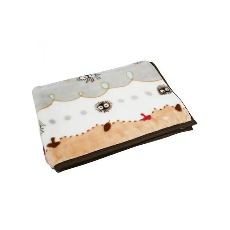 Linge De Maison|Maison Ghibli Plaid Noiraude 70x100 cm - Mon Voisin Totoro