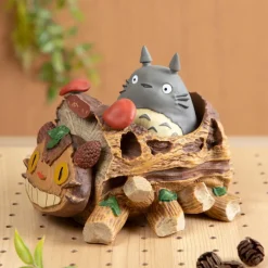 Décoration|Maison Ghibli Planter Totoro Gris & wagon Chatbus - Mon Voisin Totoro