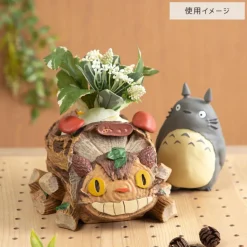 Décoration|Maison Ghibli Planter Totoro Gris & wagon Chatbus - Mon Voisin Totoro
