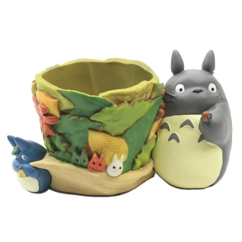 Décoration|Maison Ghibli Planter Totoro Sac À Feuilles - Mon Voisin Totoro