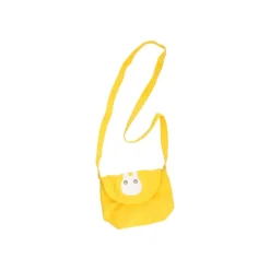 Accessoires|Maison Ghibli Pochette jaune Totoro Blanc - Mon Voisin Totoro