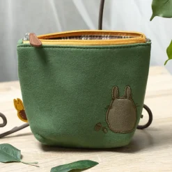 Accessoires|Maison Ghibli Pochette Totoro Vert d'automne - Mon Voisin Totoro