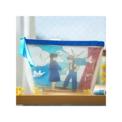 Accessoires|Maison Ghibli Pochette transparente brodée - Le Château dans le ciel