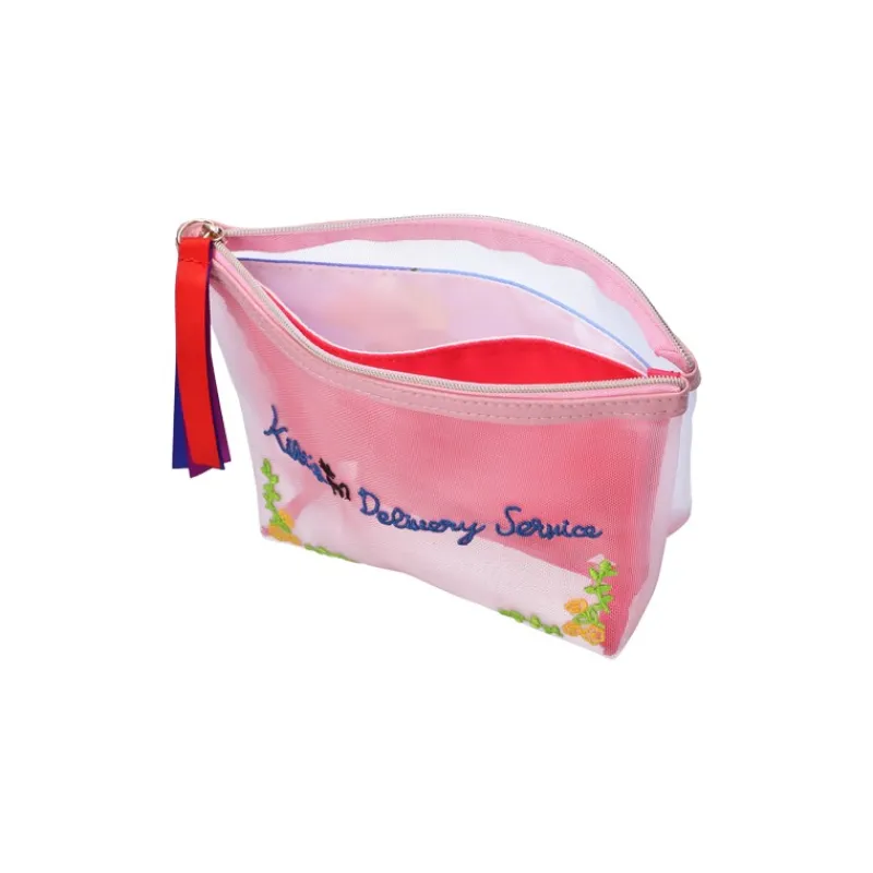 Accessoires|Maison Ghibli Pochette transparente brodée - Kiki la petite sorcière