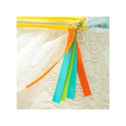 Accessoires|Maison Ghibli Pochette transparente brodée - Le Château ambulant