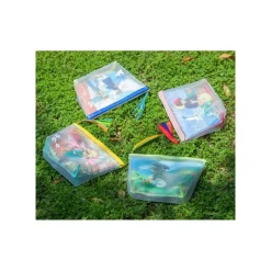 Accessoires|Maison Ghibli Pochette transparente brodée - Le Château ambulant