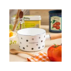 Cuisine Et Table|Maison Ghibli Poêlon émail Noiraudes - Mon Voisin Totoro