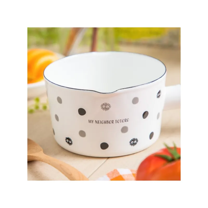 Cuisine Et Table|Maison Ghibli Poêlon émail Noiraudes - Mon Voisin Totoro