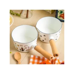 Cuisine Et Table|Maison Ghibli Poêlon émail Noiraudes - Mon Voisin Totoro