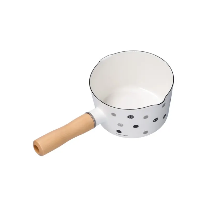 Cuisine Et Table|Maison Ghibli Poêlon émail Noiraudes - Mon Voisin Totoro