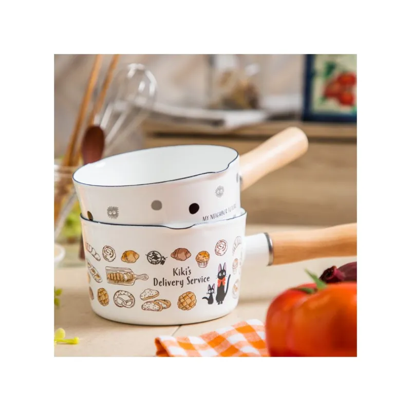Cuisine Et Table|Maison Ghibli Poêlon émail Viennoiseries - Kiki la petite sorcière