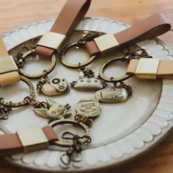 Porte-Clés|Maison Ghibli Porte Clés Cuir Jiji – Kiki la petite Sorcière