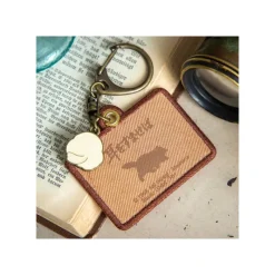 Porte-Clés|Maison Ghibli Porte-Clés broderie Chikyuya - Si tu tends l'oreille