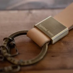 Porte-Clés|Maison Ghibli Porte-Clés Cuir No Face – Le Voyage de Chihiro