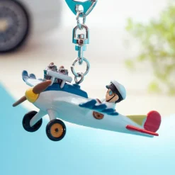 Porte-Clés|Maison Ghibli Porte-clés 3D Avion des rêves - Le vent se lève