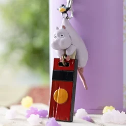 Porte-Clés|Maison Ghibli Porte-clés 3D Boh mouse et oiseau - Le Voyage de Chihiro