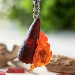 Porte-Clés|Maison Ghibli Porte-clés 3D Calcifer - Le Château ambulant