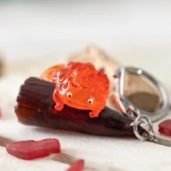 Porte-Clés|Maison Ghibli Porte-clés 3D Calcifer - Le Château ambulant