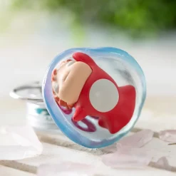 Porte-Clés|Maison Ghibli Porte-clés 3D Ponyo et méduse - Ponyo sur la falaise