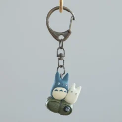 Porte-Clés|Maison Ghibli Porte-Clés Totoro Bleu et Blanc  - Mon Voisin Totoro