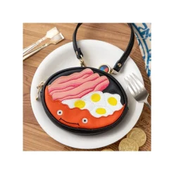 Accessoires|Maison Ghibli Porte-Monnaie Calcifer & Oeuf et Bacon - Le Château ambulant