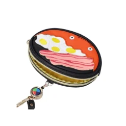 Accessoires|Maison Ghibli Porte-Monnaie Calcifer & Oeuf et Bacon - Le Château ambulant