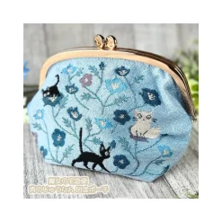 Accessoires|Maison Ghibli Porte-Monnaie Jiji Fleur bleue - Kiki la petite sorcière