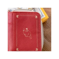 Accessoires|Maison Ghibli Porte-Monnaie Rouge Livre de contes - Si tu tends l'oreille