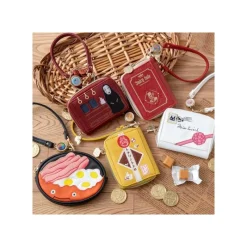 Accessoires|Maison Ghibli Porte-Monnaie Rouge Livre de contes - Si tu tends l'oreille