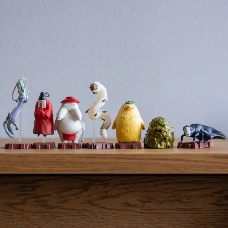 Figurines|Maison Ghibli Pose Coll Assort. de 8 Figurines Dieux Unabara - Le Voyage de Chihiro