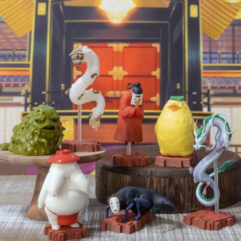 Figurines|Maison Ghibli Pose Coll Assort. de 8 Figurines Dieux Unabara - Le Voyage de Chihiro