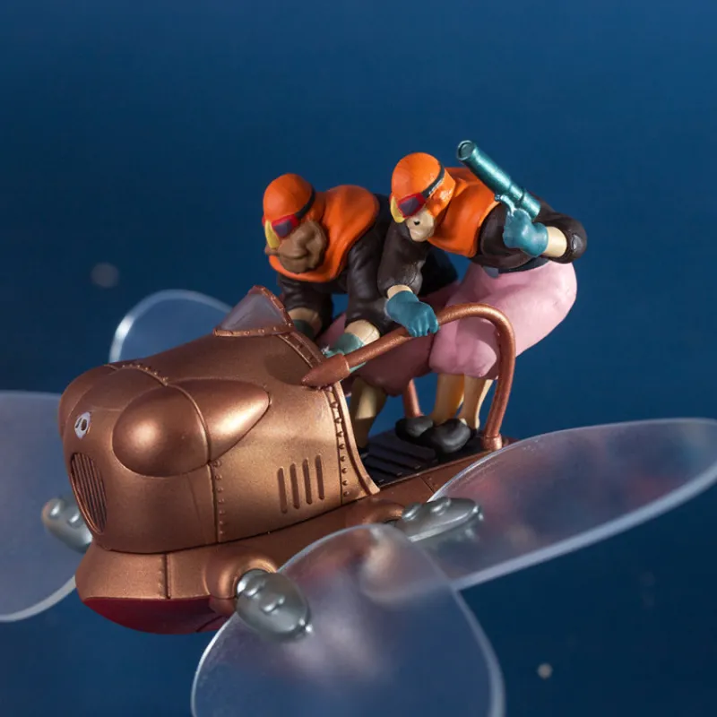 Figurines|Maison Ghibli Pose Collec Assort. de 5 Figurines Flaptter - Le Château dans le ciel