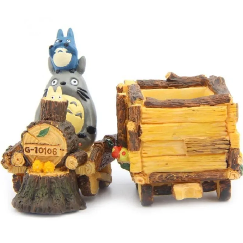 Décoration|Maison Ghibli Pot de Fleur Totoro Train - Mon Voisin Totoro