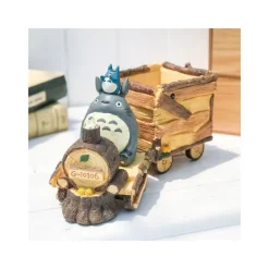 Décoration|Maison Ghibli Pot de Fleur Totoro Train - Mon Voisin Totoro