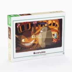 Puzzle|Maison Ghibli Puzzle 1000P Chatbus dans la nuit - Mon Voisin Totoro