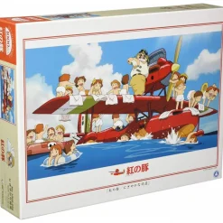 Puzzle|Maison Ghibli Puzzle 1000P Sauvetage en mer - Porco Rosso