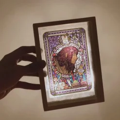 Puzzle|Maison Ghibli Puzzle Vitrail 126P Robot jardinier - Le Château dans le ciel