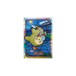 Puzzle|Maison Ghibli Puzzle Vitrail 208P Totoro Sous la lune - Mon Voisin Totoro