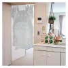 Décoration Murale|Maison Ghibli Rideaux Japonais transparent Totoro - Mon Voisin Totoro
