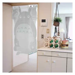 Décoration Murale|Maison Ghibli Rideaux Japonais transparent Totoro - Mon Voisin Totoro
