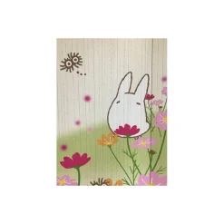 Décoration Murale|Maison Ghibli Rideaux Totoro Fleurs - Mon Voisin Totoro