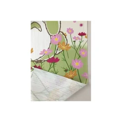 Décoration Murale|Maison Ghibli Rideaux Totoro Fleurs - Mon Voisin Totoro