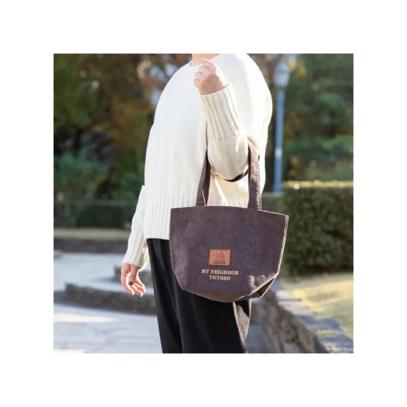 Sacs|Maison Ghibli Sac velours Totoro écusson - Mon voisin Totoro