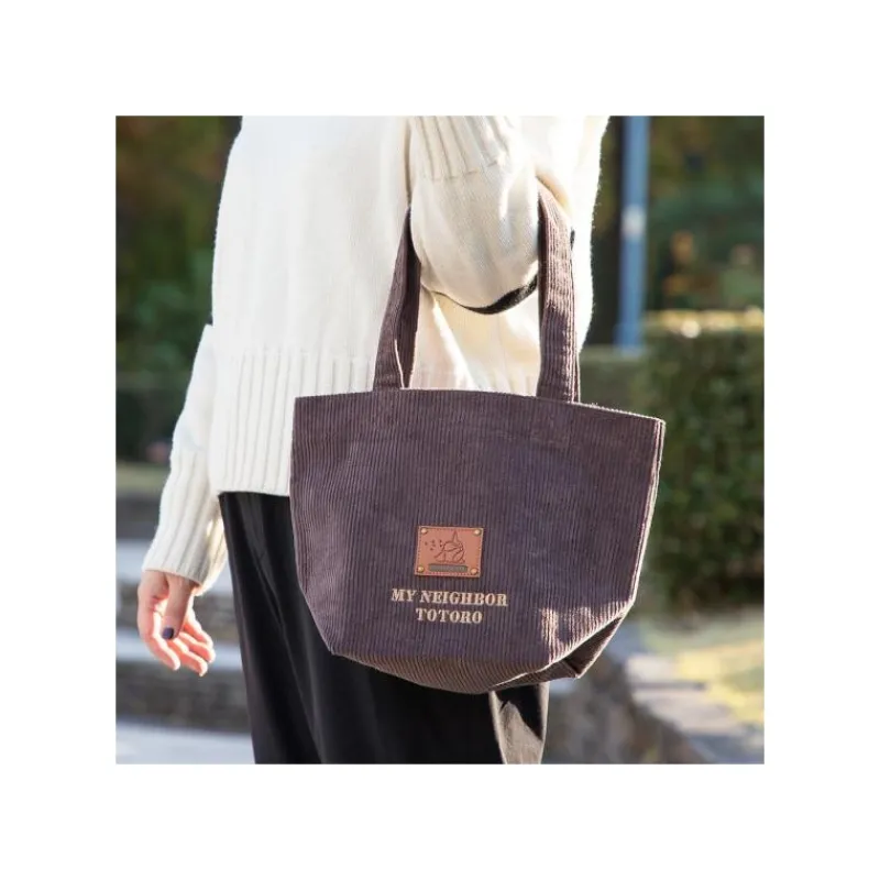 Sacs|Maison Ghibli Sac velours Totoro écusson - Mon voisin Totoro