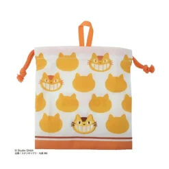 Sacs|Maison Ghibli Sacoche à cordon Silhouette Chatbus 20 x 19 cm - Mon Voisin Totoro