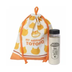 Sacs|Maison Ghibli Sacoche à cordon Silhouette Chatbus 20 x 19 cm - Mon Voisin Totoro