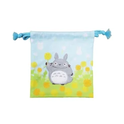 Sacs|Maison Ghibli Sacoche à cordon Totoro Fleurs 20 x 19 cm - Mon Voisin Totoro