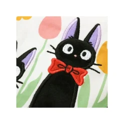 Sacs|Maison Ghibli Sacoche à Gousset Jiji et Chaton 17 x 26 cm - Kiki la petite sorcière